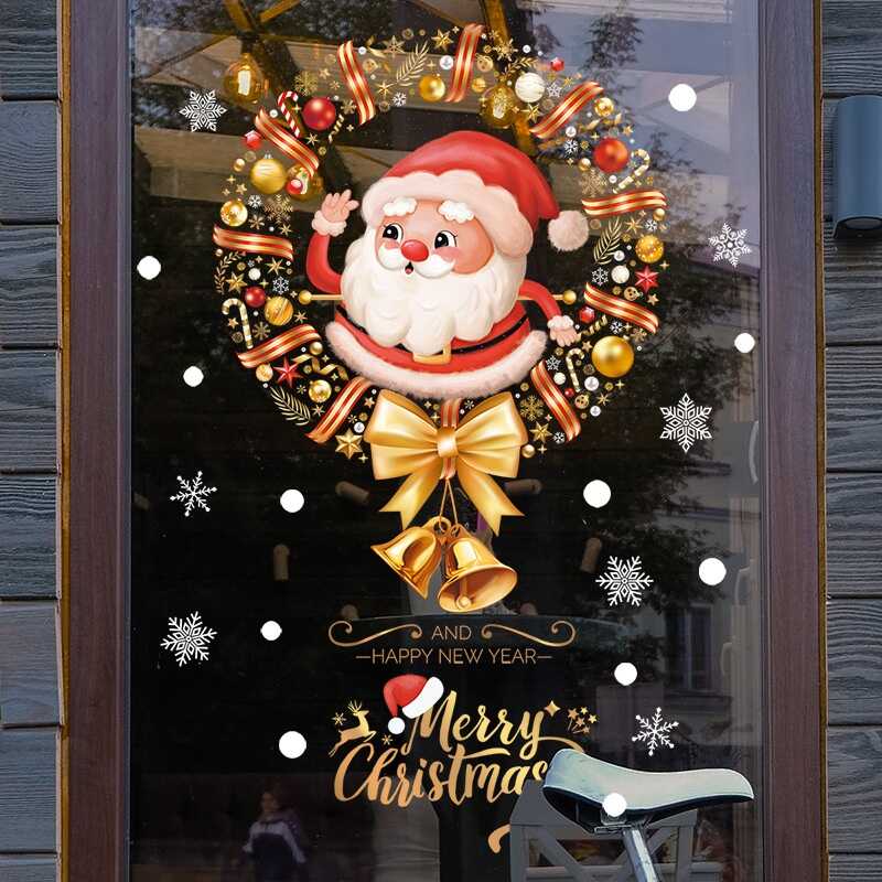 Decal trang trí noel đẹp