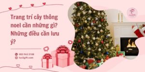 trang trí cây thông noel cần những gì